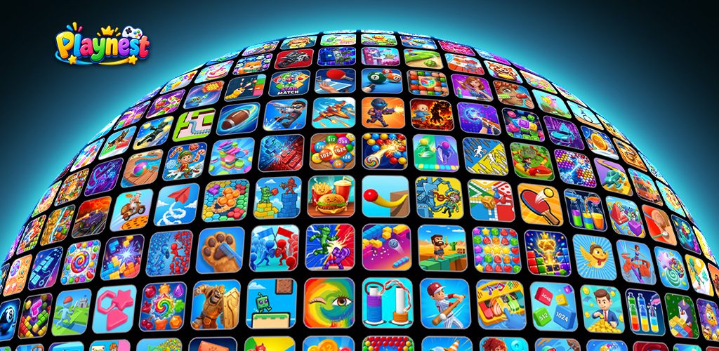 Hundreds of mini games in Playnest
